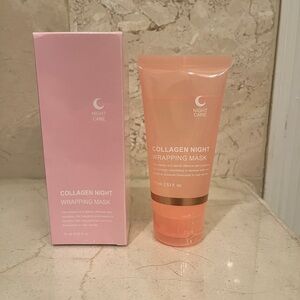 Pink Collagen Night Wrapping Mask.